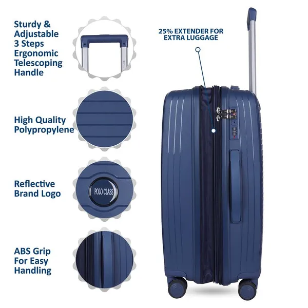 Polo_Class_20-Inch_Trolley_Bag_|_Expandable_Hardshell_Luggage_|_Made_from_Premium_Polypropylene_with_360-Degree_Rotating_Wheels,_Number_Lock_&_Securitec_Zipper_-_Blue