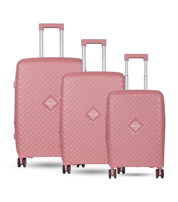 Polo_Class_3Pc_Set_Trolley_(20/24/28_inch)_-Pink