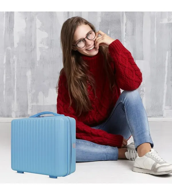 Blue_Large_Capacity_Vanity_Bag_|_Waterproof_Vanity_Case_|_Polycarbonate_Cosmetic_Organizer_With_Inner_Pockets_&_Durable_Zipper_For_Travel-Blue