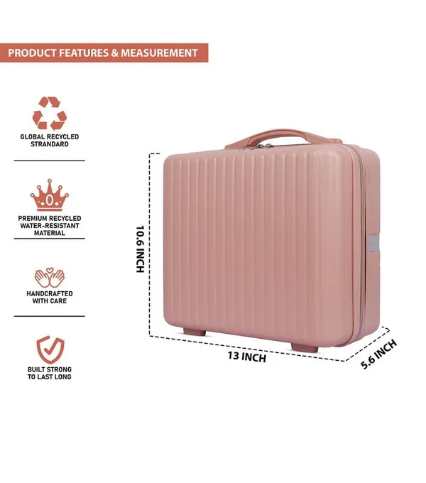 Pitch_Large_Capacity_Vanity_Bag_|_Waterproof_Vanity_Case_|_Polycarbonate_Cosmetic_Organizer_With_Inner_Pockets_&_Durable_Zipper_For_Travel-Pitch