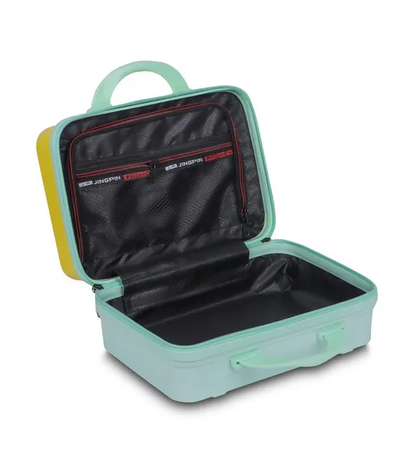 Yellow,_Green_Large_Capacity_Vanity_Bag_|_Waterproof_Vanity_Case_|_Polycarbonate_Cosmetic_Organizer_With_Inner_Pockets_&_Durable_Zipper_For_Travel-Yellow,_Green