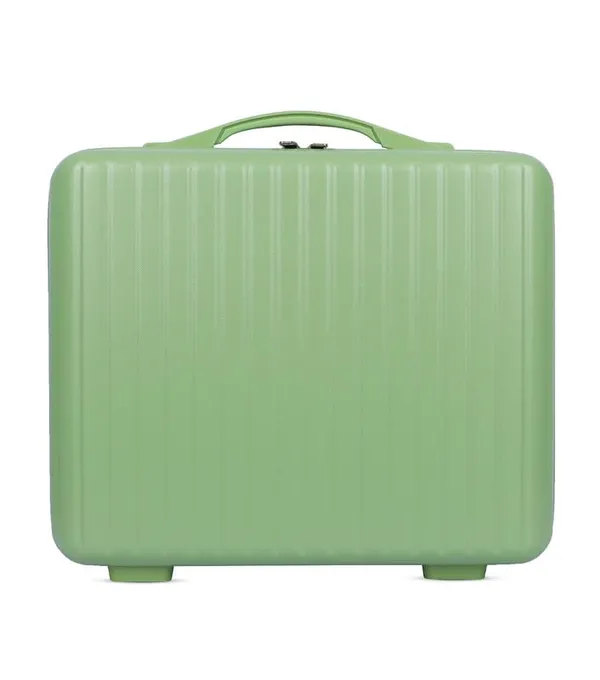 Green_Large_Capacity_Vanity_Bag_|_Waterproof_Vanity_Case_|_Polycarbonate_Cosmetic_Organizer_With_Inner_Pockets_&_Durable_Zipper_For_Travel-Green