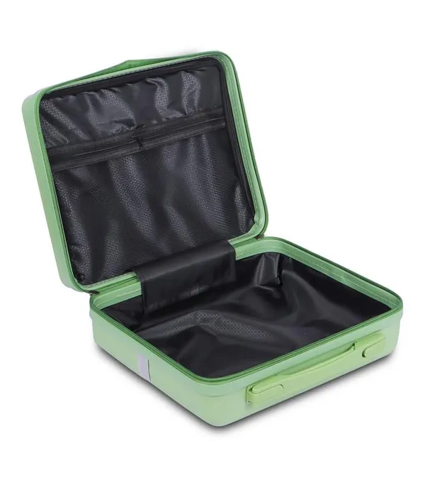 Green_Large_Capacity_Vanity_Bag_|_Waterproof_Vanity_Case_|_Polycarbonate_Cosmetic_Organizer_With_Inner_Pockets_&_Durable_Zipper_For_Travel-Green