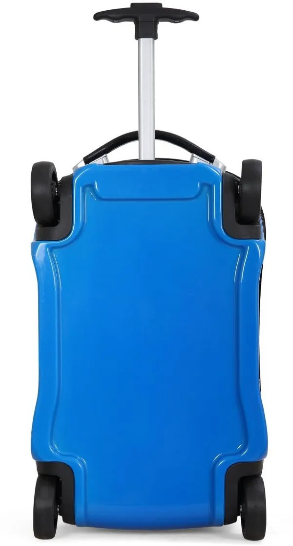 Blue_Kids_Car_2_Pcs_Set_Trolley_With_Kids_Bag