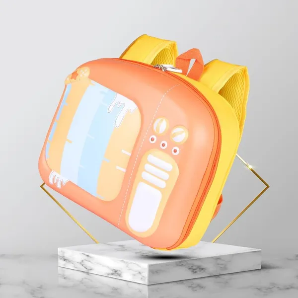 Polo_Class_Kids_Backpack_for_Boys_and_Girls_|_Lightweight,_Durable_&_Water-Resistant,_Ideal_for_school_|_Made_with_hard_fabric_|_Orange