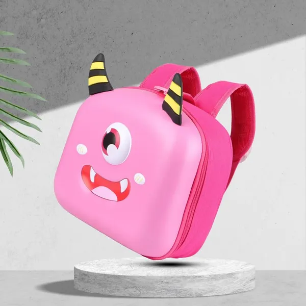 Polo_Class_Kids_Backpack_for_Boys_and_Girls_|_Lightweight,_Durable_&_Water-Resistant,_Ideal_for_school_|_Made_with_hard_fabric_|_Bright_Pink