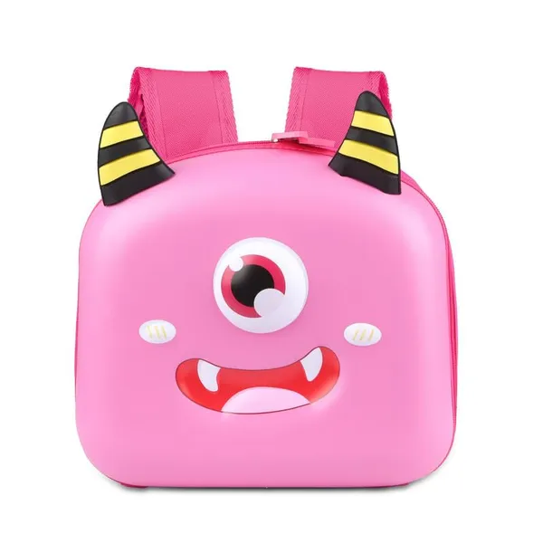 Polo_Class_Kids_Backpack_for_Boys_and_Girls_|_Lightweight,_Durable_&_Water-Resistant,_Ideal_for_school_|_Made_with_hard_fabric_|_Bright_Pink
