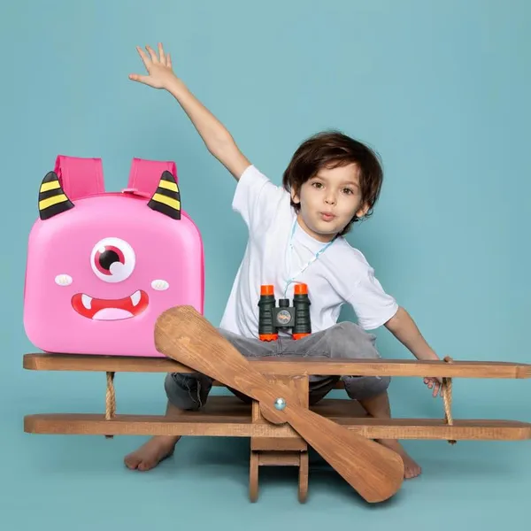 Polo_Class_Kids_Backpack_for_Boys_and_Girls_|_Lightweight,_Durable_&_Water-Resistant,_Ideal_for_school_|_Made_with_hard_fabric_|_Bright_Pink