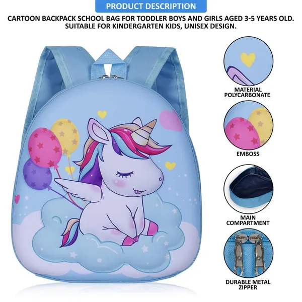 Unicorn_Light_Blue_Fancy_Kids_backpack