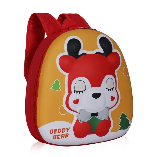 Bear_Light_Orange_Fancy_Kids_backpack