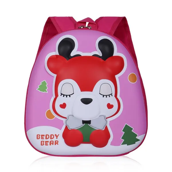 Bear_Light_Pink_Fancy_Kids_backpack_Bear_Light_Pink