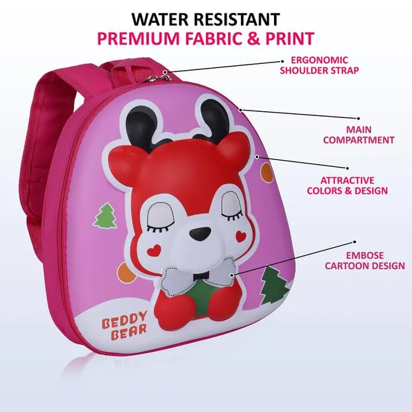 Bear_Light_Pink_Fancy_Kids_backpack_Bear_Light_Pink