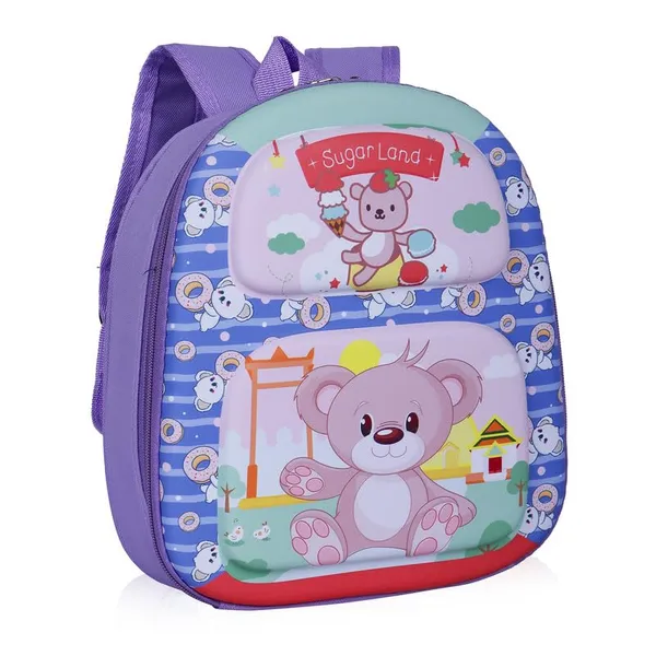 Teddy_Light_Blue_Grey_Fancy_Kids_backpack