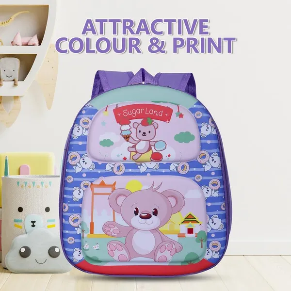 Teddy_Light_Blue_Grey_Fancy_Kids_backpack