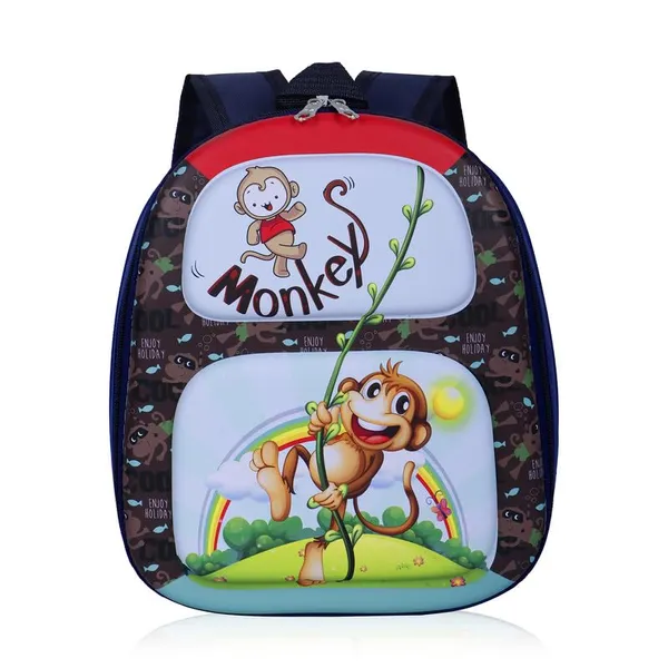 Monkey_Grey_Fancy_Kids_backpack
