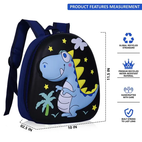 Dinosaur_Dark_Blue_Fancy_Kids_backpack