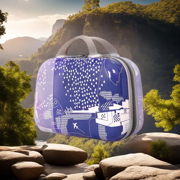 Set_of_4_Purple_Hard_BodyTrolley_Bag_With_Vanity_(_2pc_Trolley_AND__2pc_Vanity)
