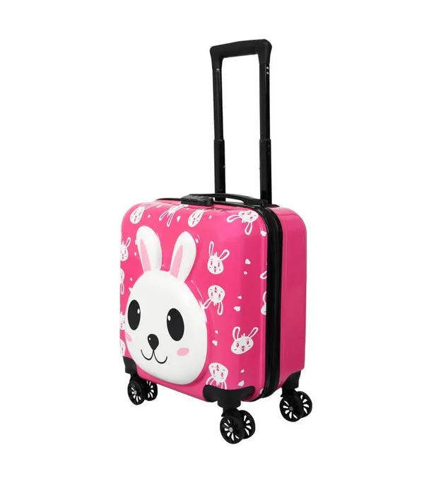 Pink_Rabbit_Hard-Sided_Polycarbonate_Kids_Trolley_Bag_-18_Inches