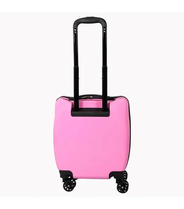 Pink_Cute_Pig_Hard-Sided_Polycarbonate_Kids_Trolley_Bag_-18_Inches