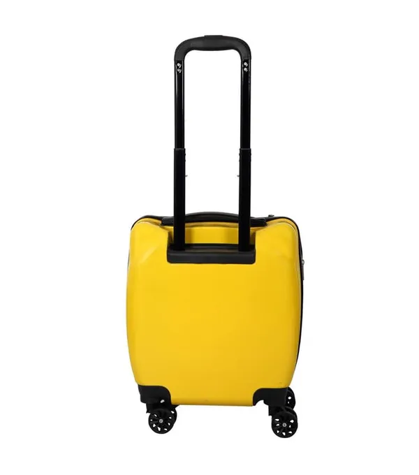 Yellow_Cute_Pig_Hard-Sided_Polycarbonate_Kids_Trolley_Bag_-18_Inches