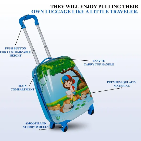 Light_Blue_Grey_Kids_Trolley_Bag_18_Inch_Kids_Luggage_Bag