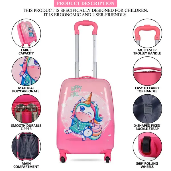 Dark_Pink_Kids_Trolley_Bag_18_Inch_Kids_Luggage_Bag
