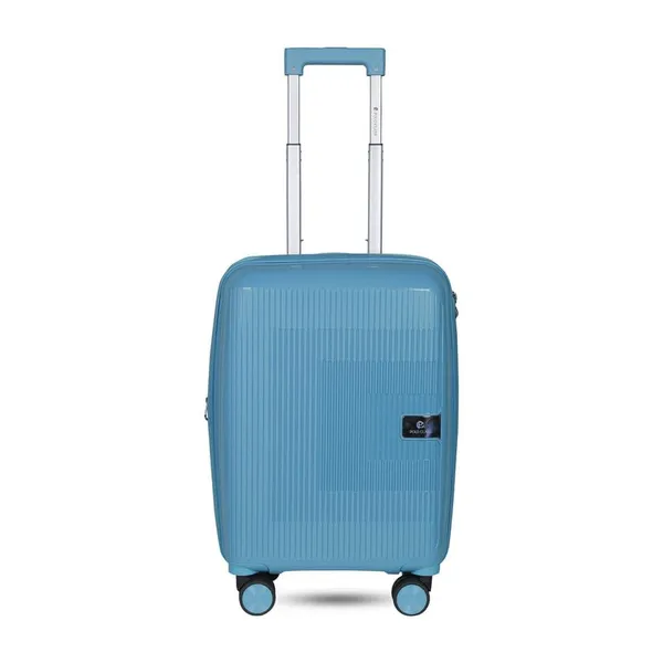 Polo_Class_3Pc_Set_Trolley_(20/24/28_inch)_with_Vanity_|_Polypropylene_Material_|_360-Degree_Rotating_Wheels_SEA_Green