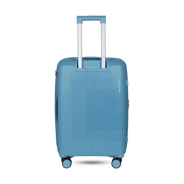 Polo_Class_3Pc_Set_Trolley_(20/24/28_inch)_with_Vanity_|_Polypropylene_Material_|_360-Degree_Rotating_Wheels_SEA_Green
