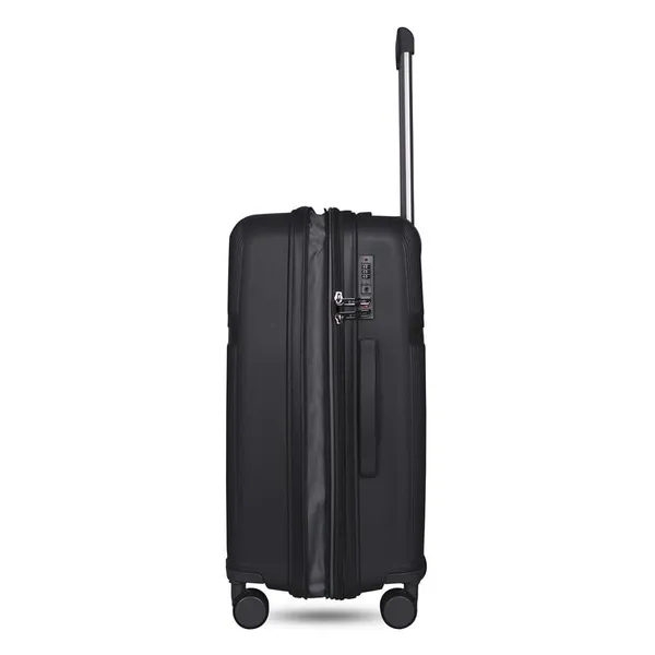 Polo_Class_2Pc_Set_Trolley_(20/28_inch)|_Polypropylene_Material_|_Trolley_Bag_with_360-Degree_Rotating_Wheels_-_Brown