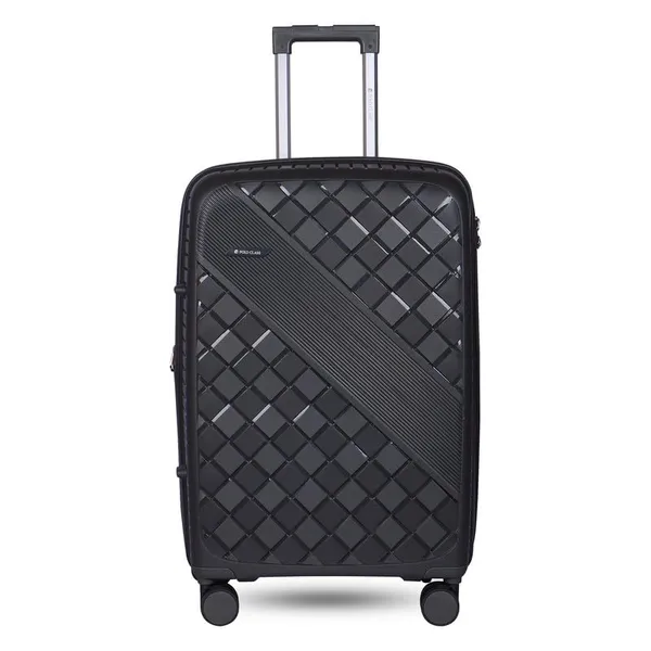 Polo_Class_2Pc_Set_Trolley_(20/28_inch)|_Polypropylene_Material_|_Trolley_Bag_with_360-Degree_Rotating_Wheels_-_Brown