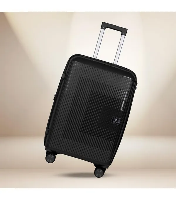 Polo_Class_2Pc_Set_Trolley_(20/24_inch)_with_Vanity_|_Polypropylene_Material_|_360-degree_Rotating_8_Wheels_|_Waterproof_&_Scratch_Resistant_-_Black