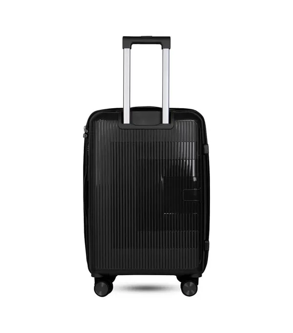 Polo_Class_2Pc_Set_Trolley_(20/24_inch)_with_Vanity_|_Polypropylene_Material_|_360-degree_Rotating_8_Wheels_|_Waterproof_&_Scratch_Resistant_-_Black