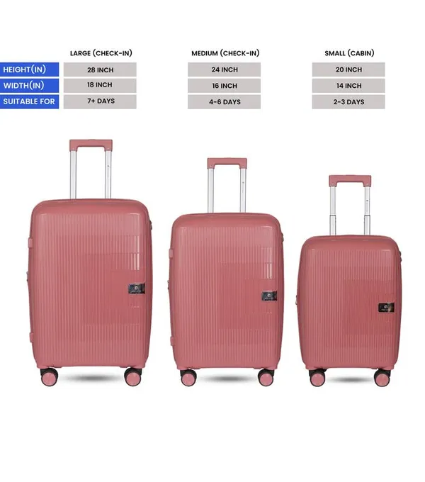 Polo_Class_2Pc_Set_Trolley_(20/24_inch)_with_Vanity_|_Polypropylene_Material_|_360-degree_Rotating_8_Wheels_|_Waterproof_&_Scratch_Resistant_-_Rose_Gold