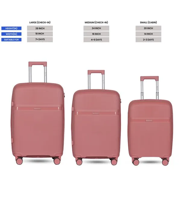 Polo_Class_2Pc_Set_Trolley_(20/24_inch)_with_Vanity_|_Polypropylene_Material_|_360-degree_Rotating_8_Wheels_|_Waterproof_&_Scratch_Resistant_-_Rose_Gold