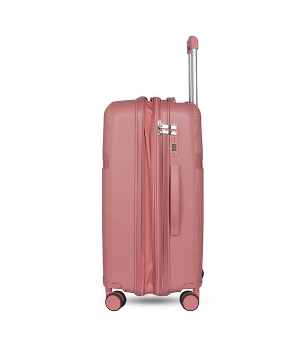 Polo_Class_2Pc_Set_Trolley_(20/24_inch)_with_Vanity_|_Polypropylene_Material_|_360-degree_Rotating_8_Wheels_|_Waterproof_&_Scratch_Resistant_-_Rose_Gold
