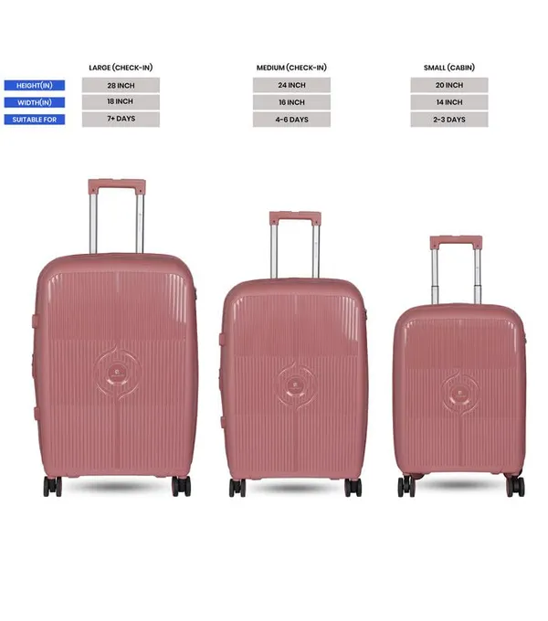 Polo_Class_2Pc_Set_Trolley_(20/24_inch)_with_Vanity_|_Polypropylene_Material_|_360-degree_Rotating_8_Wheels_|_Waterproof_&_Scratch_Resistant_-_Rose_Gold
