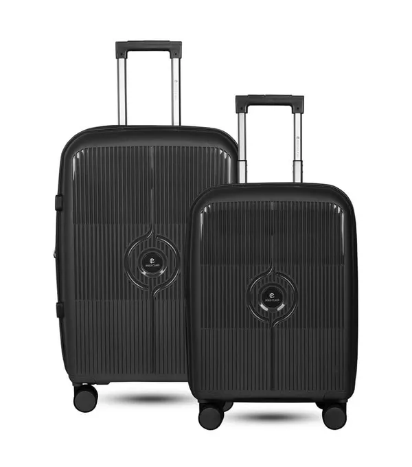 Polo_Class_2Pc_Set_Trolley_(20/24_inch)_with_Vanity_|_Polypropylene_Material_|_360-degree_Rotating_8_Wheels_|_Waterproof_&_Scratch_Resistant_-_Black