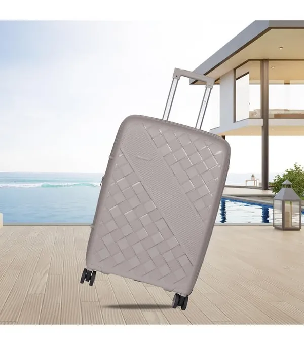 Polo_Class_2Pc_Set_Trolley_(20/24_inch)_with_Vanity_|_Polypropylene_Material_|_360-degree_Rotating_8_Wheels_|_Waterproof_&_Scratch_Resistant_-_Silver