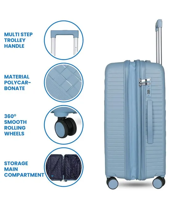 Polo_Class_2Pc_Set_Trolley_(20/24_inch)_with_Vanity_|_Polypropylene_Material_|_360-degree_Rotating_8_Wheels_|_Waterproof_&_Scratch_Resistant_-_Light_Grey