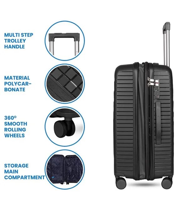 Polo_Class_2Pc_Set_Trolley_(20/24_inch)_with_Vanity_|_Polypropylene_Material_|_360-degree_Rotating_8_Wheels_|_Waterproof_&_Scratch_Resistant_-_Black