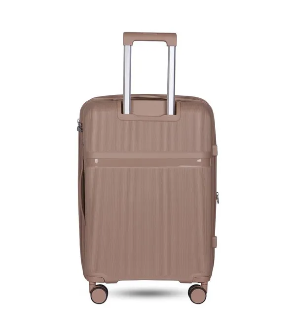 Polo_Class_2Pc_Set_Trolley_(24/28_inch)_with_Vanity_|_Polypropylene_Material_|_360-degree_Rotating_8_Wheels_|_Waterproof_&_Scratch_Resistant_-_Beige