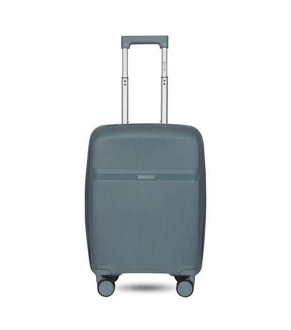 Polo_Class_2Pc_Set_Trolley_(24/28_inch)_with_Vanity_|_Polypropylene_Material_|_360-degree_Rotating_8_Wheels_|_Waterproof_&_Scratch_Resistant_-_Dark_Grey