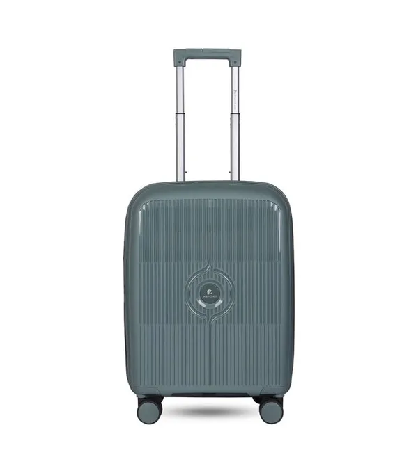 Polo_Class_2Pc_Set_Trolley_(24/28_inch)_with_Vanity_|_Polypropylene_Material_|_360-degree_Rotating_8_Wheels_|_Waterproof_&_Scratch_Resistant_-_Grey