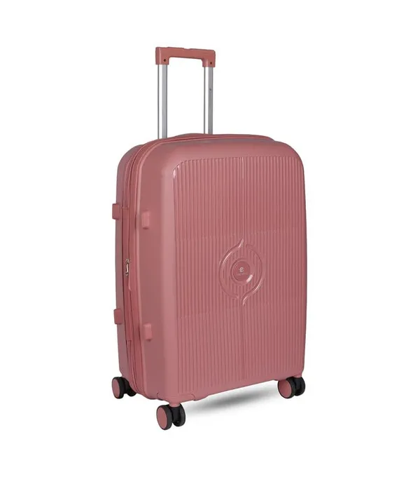 Polo_Class_2Pc_Set_Trolley_(24/28_inch)_with_Vanity_|_Polypropylene_Material_|_360-degree_Rotating_8_Wheels_|_Waterproof_&_Scratch_Resistant_-_Rose_Gold