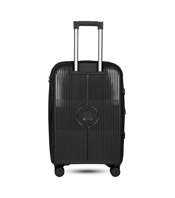 Polo_Class_2Pc_Set_Trolley_(24/28_inch)_with_Vanity_|_Polypropylene_Material_|_360-degree_Rotating_8_Wheels_|_Waterproof_&_Scratch_Resistant_-_Black