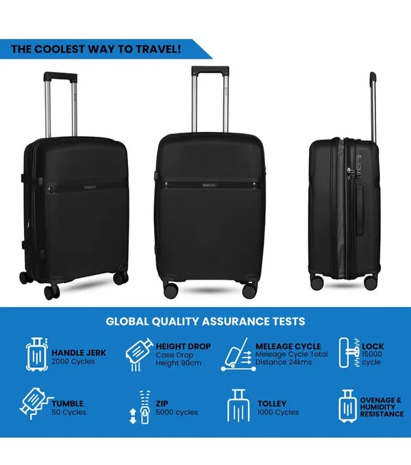 Polo_Class_2Pc_Set_Trolley_(20/28_inch)_with_Vanity_|_Polypropylene_Material_|_360-degree_Rotating_8_Wheels_|_Waterproof_&_Scratch_Resistant_-_Black