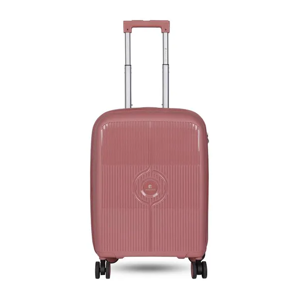 Polo_Class_3Pc_Set_Trolley_(20/24/28_inch)_with_Vanity_|_Polypropylene_Material_|_360-Degree_Rotating_Wheels_Rose_Gold