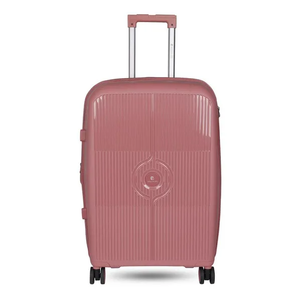 Polo_Class_3Pc_Set_Trolley_(20/24/28_inch)_with_Vanity_|_Polypropylene_Material_|_360-Degree_Rotating_Wheels_Rose_Gold