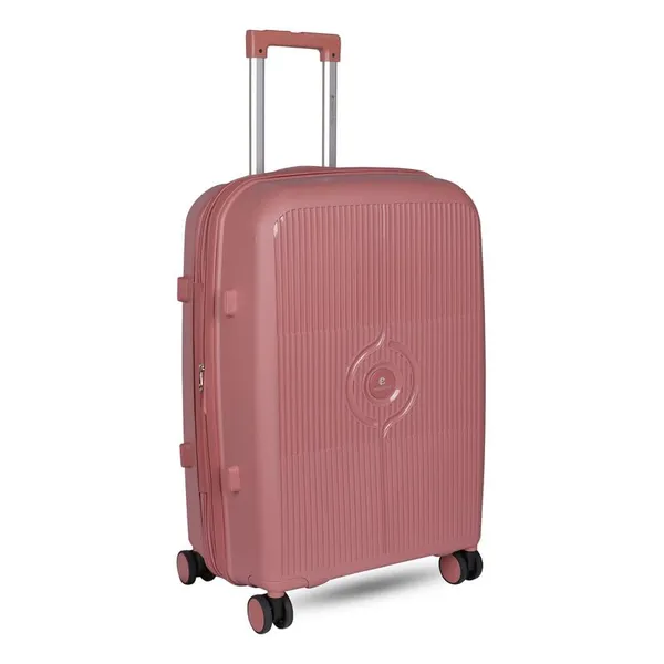 Polo_Class_3Pc_Set_Trolley_(20/24/28_inch)_with_Vanity_|_Polypropylene_Material_|_360-Degree_Rotating_Wheels_Rose_Gold