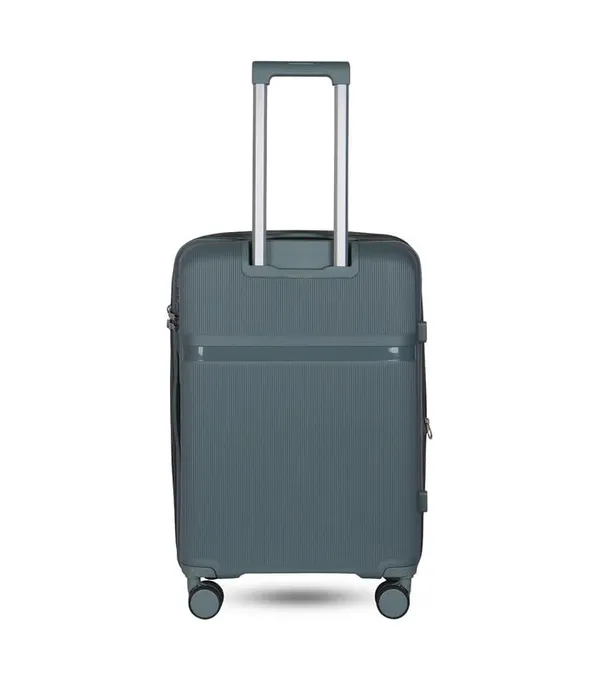 Polo_Class_2Pc_Set_Trolley_(20/28_inch)_with_Vanity_|_Polypropylene_Material_|_360-degree_Rotating_8_Wheels_|_Waterproof_&_Scratch_Resistant_-_Dark_Grey